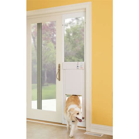 The Automatic Electronic Pet Door - Hammacher Schlemmer