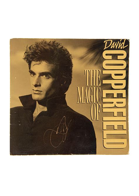 The Magic of David Copperfield Program (Signed) - Quicker than the Eye