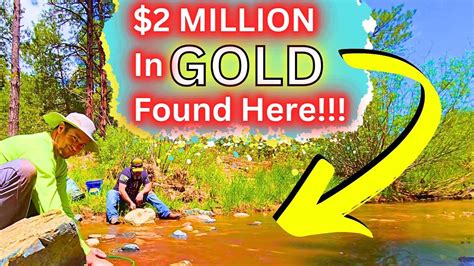 Lynx Creek Gold Panning Artifacts Arizona Prospecting Youtube