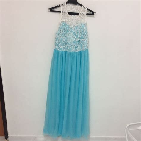 Ocean blue dress, Women's Fashion, Muslimah Fashion, Dresses on Carousell