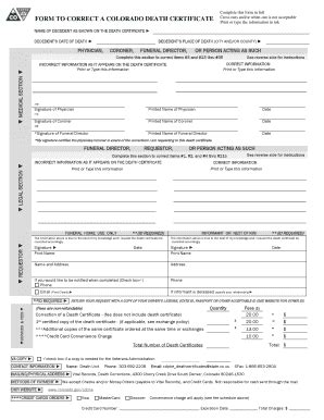 Fillable Online Colorado Complete This Form In Full Reset Form Data