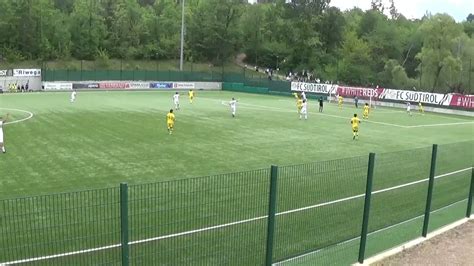 Under 16 Test Match Sud Tirol Parma 2 0 I GOL YouTube