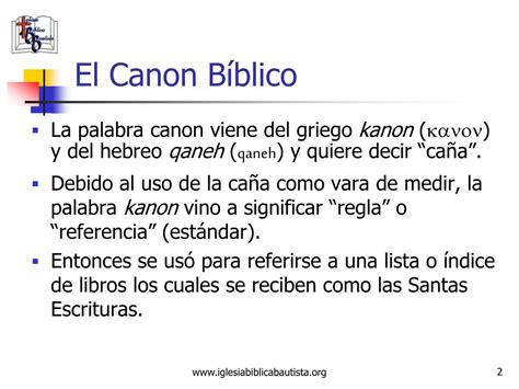 Ppt El Canon Bíblico Cómo Se Formó La Biblia Powerpoint Presentation Id1278506