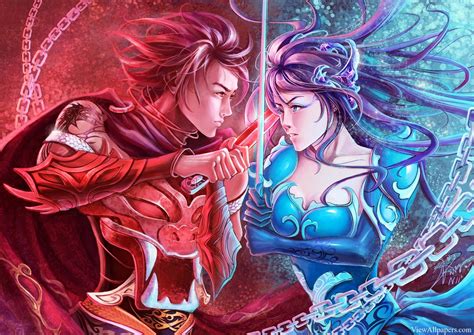 Anime King And Queen Warrior Wallpaper Viewallpapers Pinterest