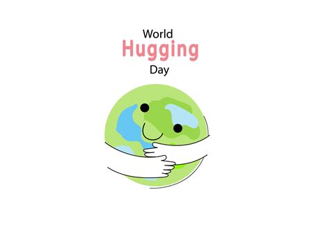 Social Media Horizontal Banner Template For World Hugging Day Funny