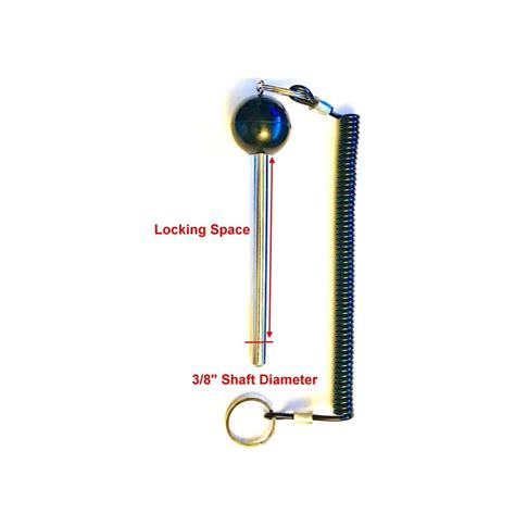 Pin Tensile Lanyard Straight Pin Shaft Locking Space