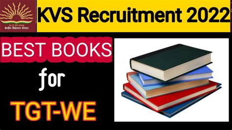 Best Books For The Preparation Of Tgt Work Experience Tgt We In Kvs