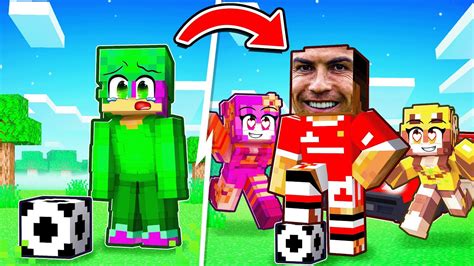 1 TAG Leben Tauschen Mit RONALDO In Minecraft YouTube