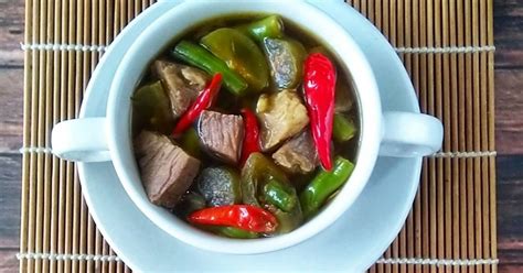 Resep Asem Asem Daging Sapi Buncis Oleh Nidarudi Cookpad