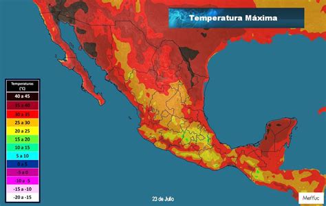 Mapa De Temperaturas Del Mundo