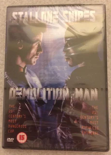 Demolition Man Wesley Snipes Pal Vhs Video Tape T10 £1 99