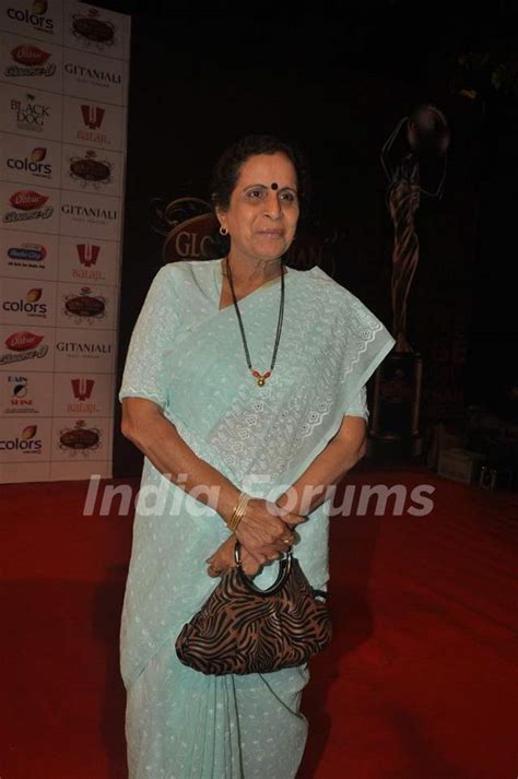 Usha Nadkarni at Global Indian Film & TV Honours Awards 2012 Media