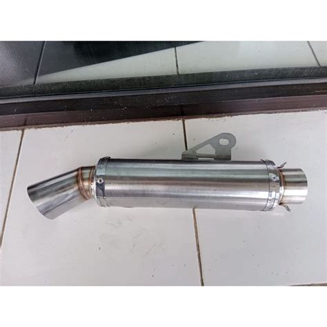 Jual Silincer Only Model Corong Samlong Free Laser Nama Dan Logo