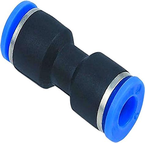 Utah Pneumatic 10 Pack Plastic Push To Connect Fittings Tube Straight