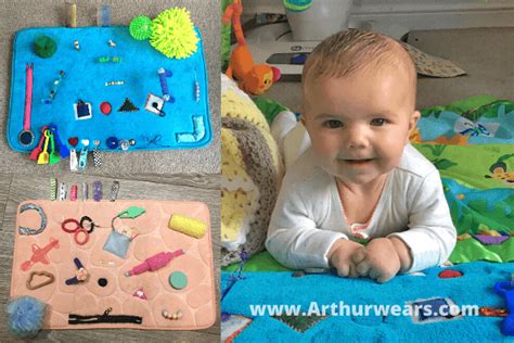 Arthurwears: DIY Sensory activity mat for babies