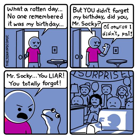 Forgotten Birthday Rcomics