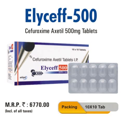 Elyceff Tablets Elisa Biotech Pvt Ltd