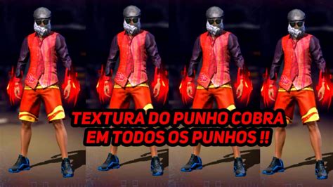 Punho Do Cobra Em Todos Os Punhos Atualizado Textura Textura D