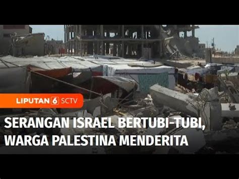 Jendela Dunia Serangan Israel Terus Berlanjut Warga Palestina