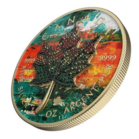 Canada Dollars Maple Leaf Seasons March Oz With Catawiki