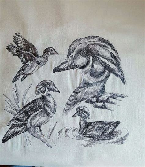 Wood Duck Sketch at PaintingValley.com | Explore collection of Wood ...