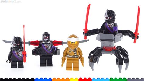 LEGO NINJAGO Legacy Minifigures Pack Combo Ronin, Nindroid, And Ghost ...