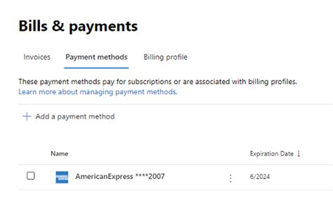 Gestire Le Informazioni Di Pagamento E La Fatturazione Di Microsoft 365