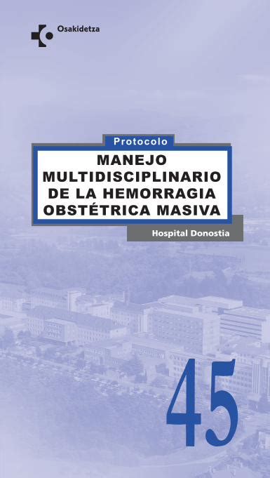 Pdf Protocolo Manejo Multidisciplinario De La Agradecemos A Los