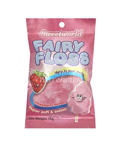 Fairy Floss Blueberry Flavour 15g Sweet Chocolate Warehouse