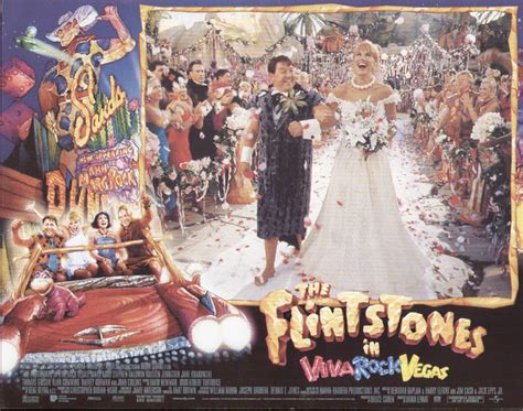 The Flintstones In Viva Rock Vegas Movie Cast - Lobby Card Unsigned ...