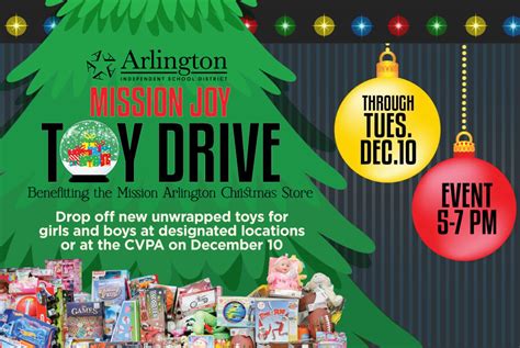 Mission Joy Toy Drive accepting donations throughout Arlington