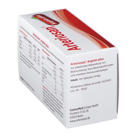 Arteriosan® Arginin Plus 120 St Shop Apotheke