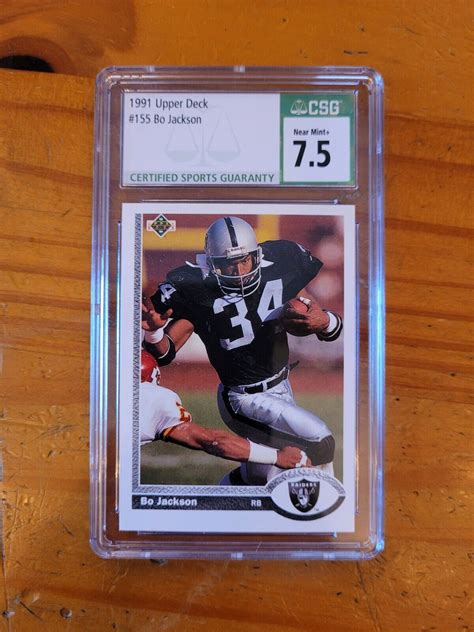 1991 Upper Deck 155 Bo Jackson For Sale Online EBay