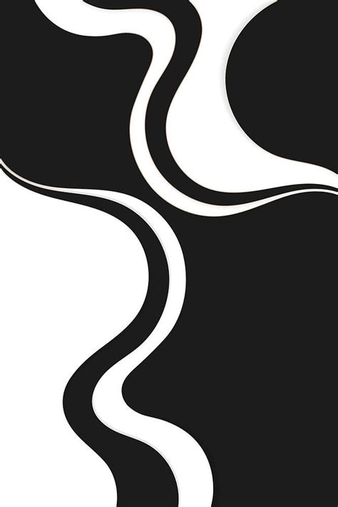 Download Premium Vector Of Abstract Curve Black And White Background