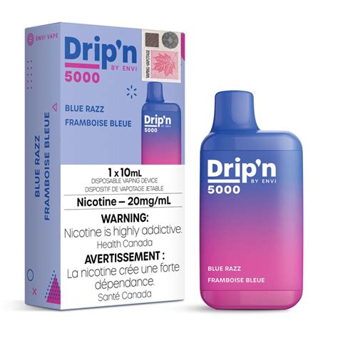 Blue Razz Dripn Envi Disposable Vape 10ml Vapeloft