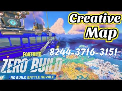 Fortnite Creative Battle Royale Private Zero Build Map Code