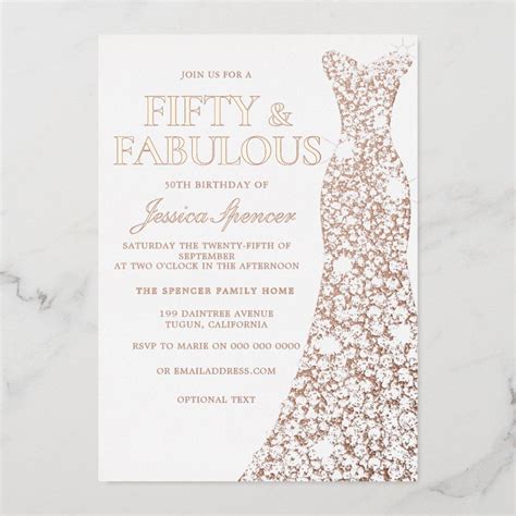 50th Birthday Invitations Fun Wedding Invitations Wedding Stationery