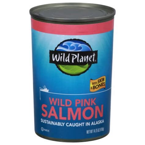 Wild Planet Salmon Wild Pink Canned 12 Pk 1475 Oz Kroger