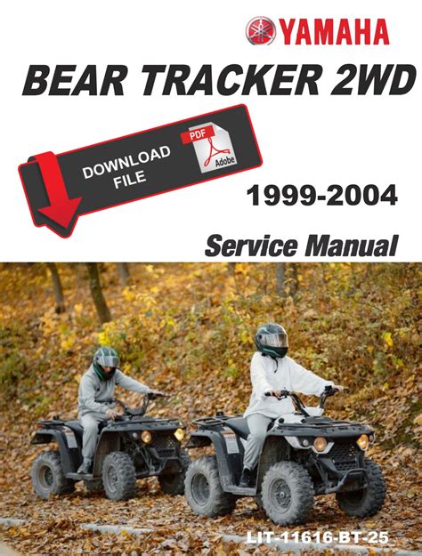 Yamaha 2002 Bear Tracker 250 2wd Service Manual