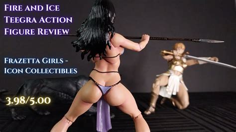 Fire And Ice Teegra Action Figure Review Frazetta Girls Icon