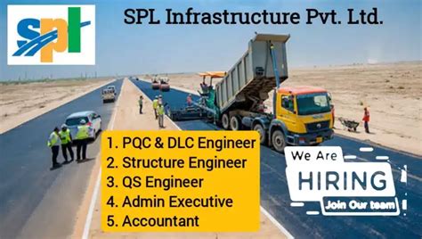 Spl Infrastructure Pvt Ltd Recruitment 2024 Construction Jobs Near Me