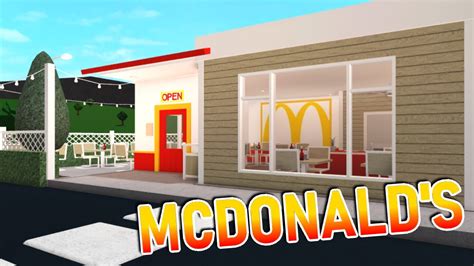 Mcdonalds Bloxburg Layout