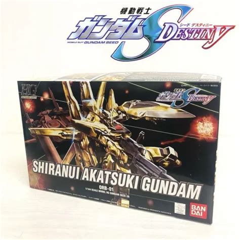 BANDAI HG 1 144 Shiranui Akatsuki Gundam Gundam SEED DESTINY NIB 38