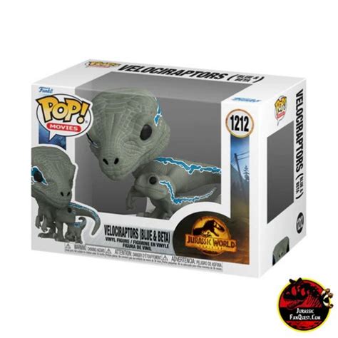 Funko Pop Keychain Jurassic World Dominion Blue Pocket Pop Jurassic