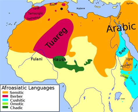 Fulani People Map