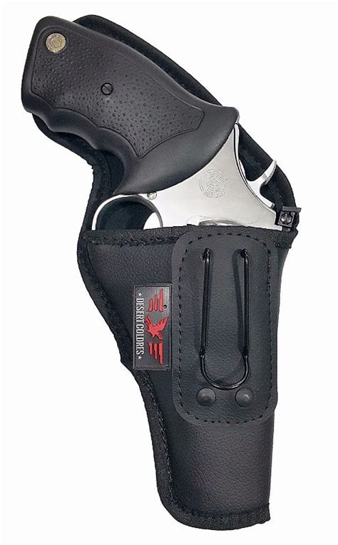 Coldre Para Revolver 38 3 Polegadas 6 Tiros Em Neoprene E Couro P U