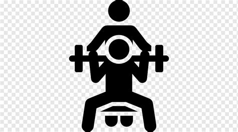 Gimnasio Iconos De Equipo Equipo De Ejercicio Levantamiento De Pesas