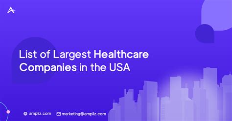 List Of Largest Healthcare Companies In The Usa 2025