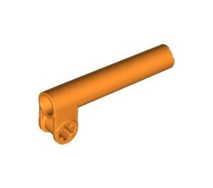 Lego Orange Technic Axle Joiner Perpendicular With Extension