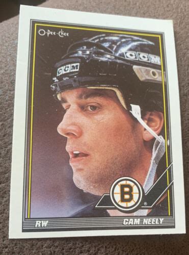 Cam Neely O Pee Chee Hockey Card Boston Bruins Ebay